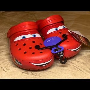SOLD: Crocs Lightning McQueen